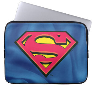 Superman S-Shield Klassisk Logotyp Laptop Sleeve
