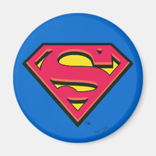 Superman S-Shield Klassisk Logotyp Magnet