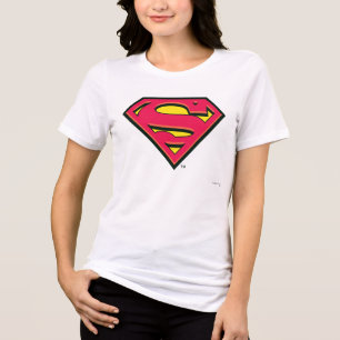 Superman S-Shield Klassisk Logotyp T Shirt