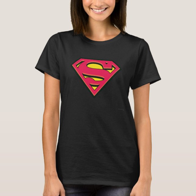 Superman S-Shield | Klassisk Logotyp T-shirt (Framsida)