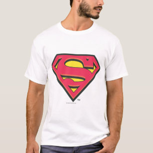 Superman S-Shield   Klassisk Logotyp T Shirt