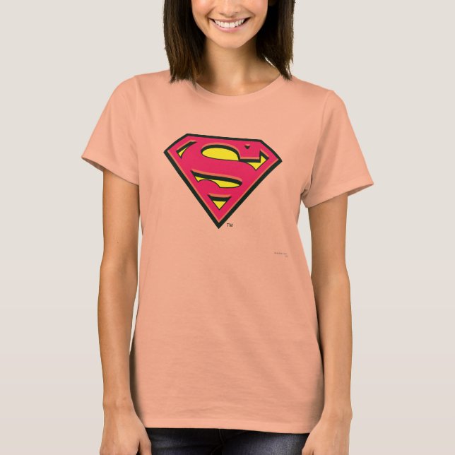 Superman S-Shield | Klassisk Logotyp Tee (Framsida)