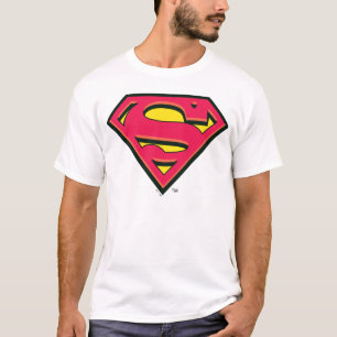 Superman S-Shield Klassisk Logotyp Tee