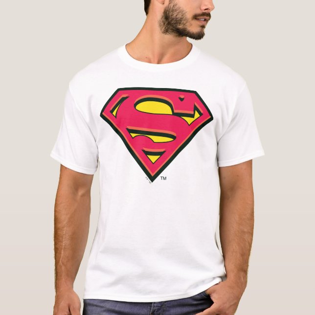 Superman S-Shield | Klassisk Logotyp Tee (Framsida)