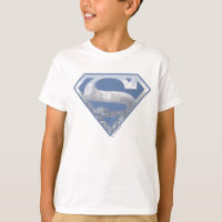 Superman S-Shield | Light Blue City Logotyp