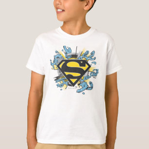 Superman S-Shield  Logotyp av kedjor T-shirt