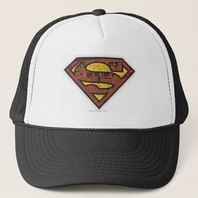 Superman S-Shield | Logotyp av tidningar Keps (Framsida)