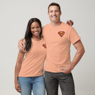 Superman S-Shield   Logotyp för Grunge T-shirt