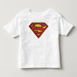Superman S-Shield Logotyp för Grunge T-shirt