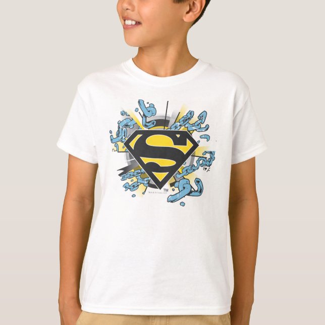 Superman S-Shield | Logotyp för kedjor T-shirt (Framsida)