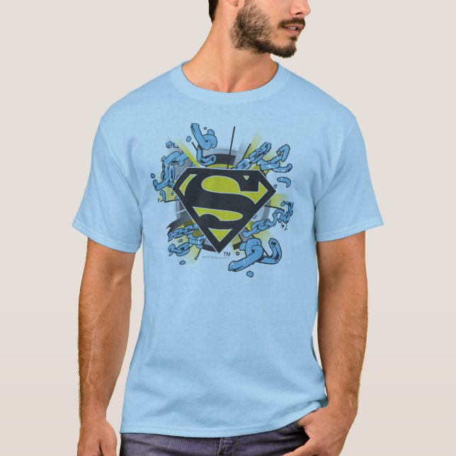 Superman S-Shield | Logotyp för kedjor Tröja (Framsida)