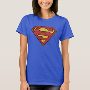 Superman S-Shield  Logotyp för körning Tee Shirt