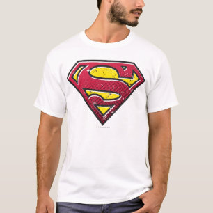 Superman S-Shield Logotyp för repor T-shirt