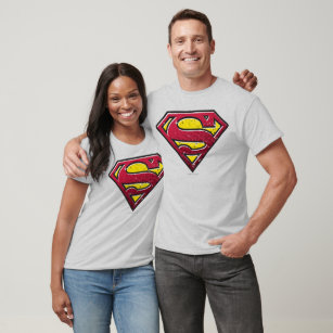 Superman S-Shield   Logotyp för repor T-shirt
