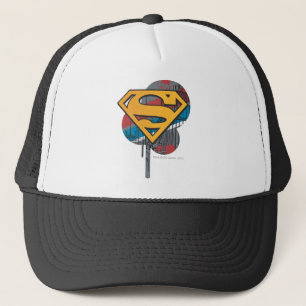 Superman S-Shield Orange med färg Keps