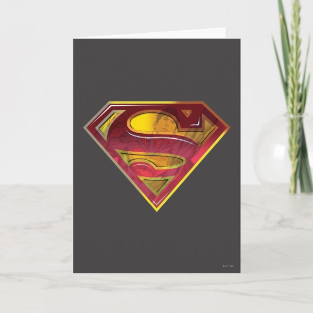 Superman S-Shield | Reflektionens Logotyp Kort (Framsida)