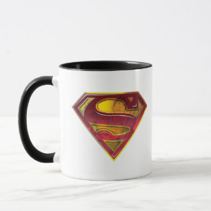 Superman S-Shield  Reflektionens Logotyp Mugg