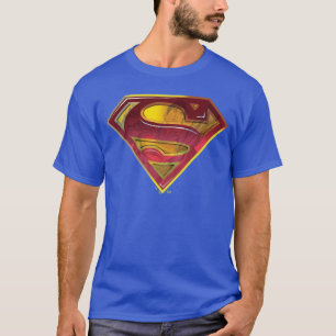 Superman S-Shield Reflektionens Logotyp Tee