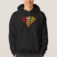 Superman S-Shield | Röd och Orange Logotyp