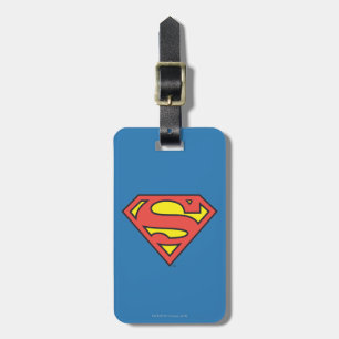 Superman S-Shield   Superman Logotyp Bagagebricka