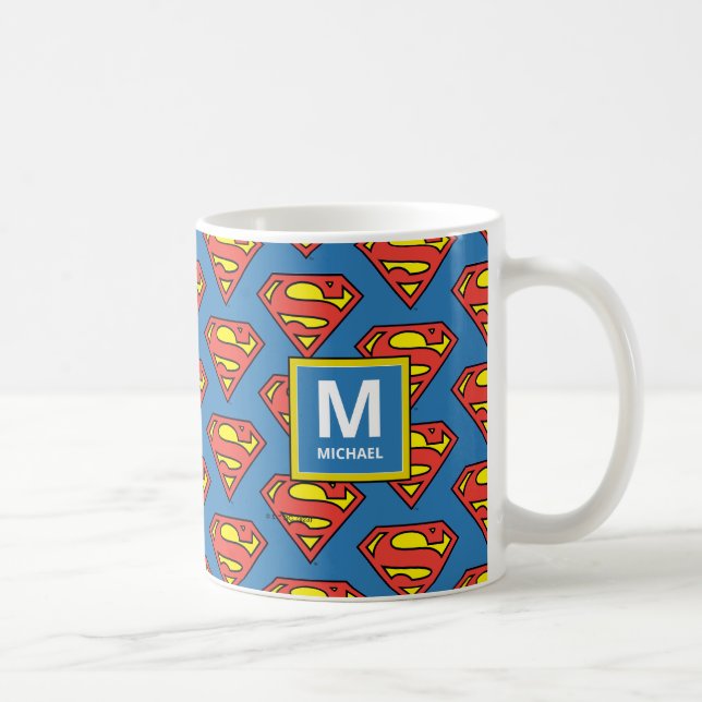 Superman S-Shield | Superman Logotyp Kaffemugg (Höger)