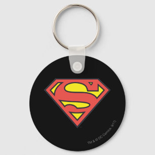 Superman S-Shield Superman Logotyp Nyckelring