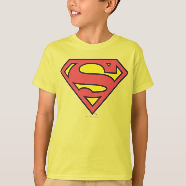 Superman S-Shield | Superman Logotyp Tee Shirt (Framsida)