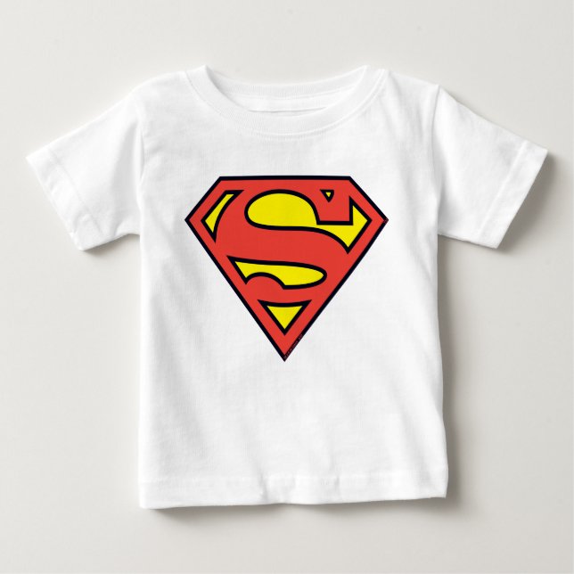 Superman S-Shield | Superman Logotyp Tee Shirt (Framsida)