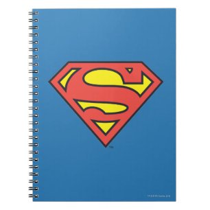 Superman S-Shield  Supermans Logotyp Anteckningsbok