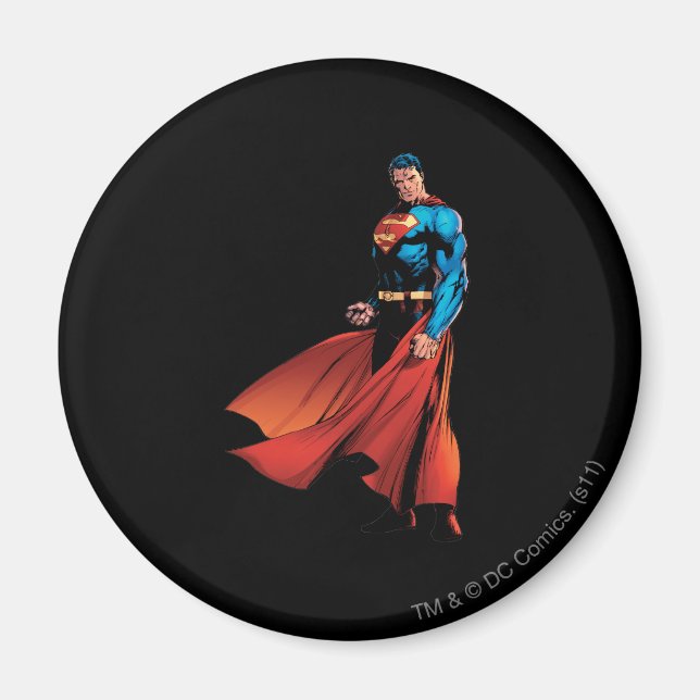 Superman Ser Front Magnet (Framsidan)