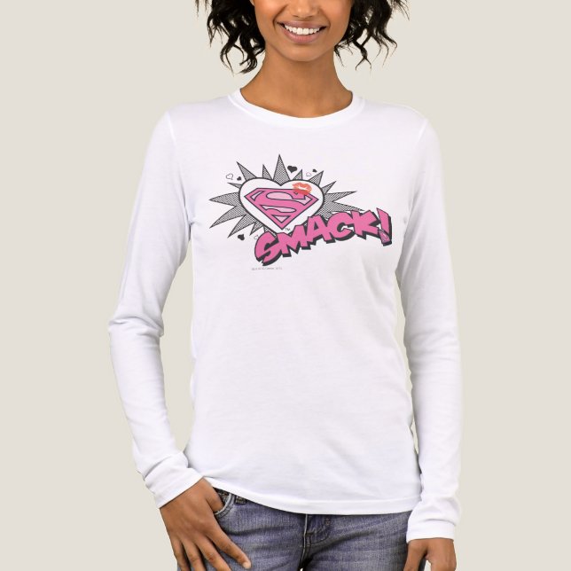 Superman - Smack Tee Shirt (Framsida)