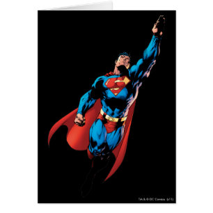 Superman Soars Hälsningskort