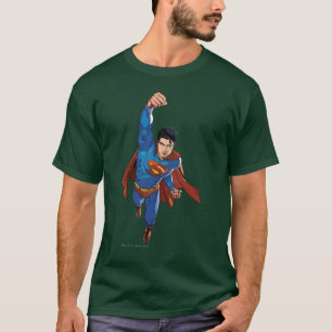 Superman som flyger framåt tee