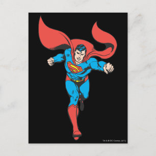 Superman Springa Forward 2 Vykort