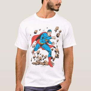 Superman Springa i gummi Tee Shirt