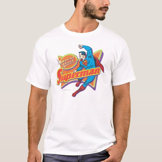 Superman - Stålmannen T Shirt (Framsida)