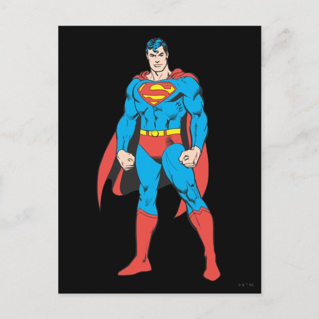 Superman Ständiga Vykort (Framsida)