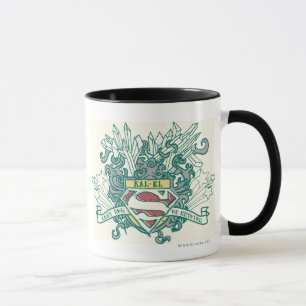 Superman Styliserad Kal-El-Logotyp Mugg