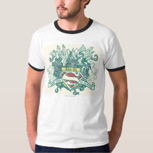 Superman Styliserad  Kal-El-Logotyp Tee Shirt