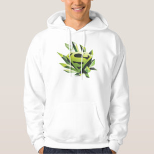 Superman Styliserad Logotyp inom Grönten Sweatshirt