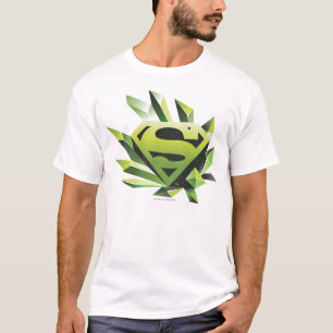 Superman Styliserad  Logotyp inom Grönten Tröja