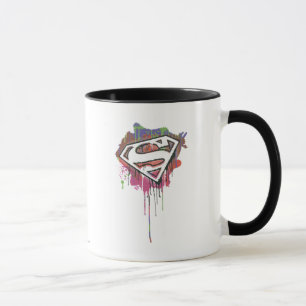 Superman Styliserad Twisted Oskuld Logotyp Mugg