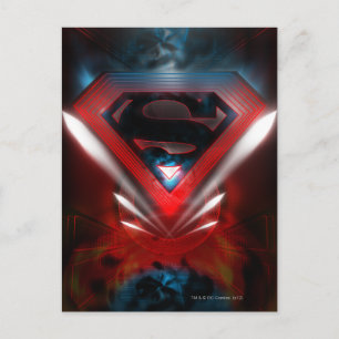 Superman Stylized   Logotyp av Futuristiska Vykort