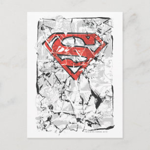 Superman Stylized   Logotyp av Tecknad i bulk Vykort