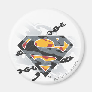 Superman Stylized Logotyp för kedjor Magnet