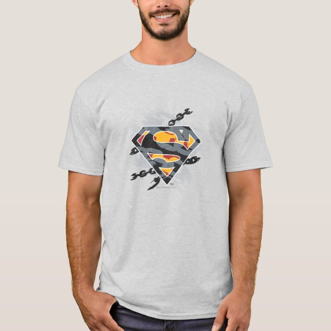 Superman Stylized | Logotyp för kedjor Tee (Framsida)