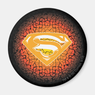 Superman Stylized Logotyp för säcksäck Magnet