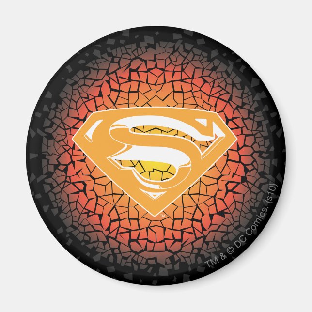 Superman Stylized | Logotyp för säcksäck Magnet (Framsidan)