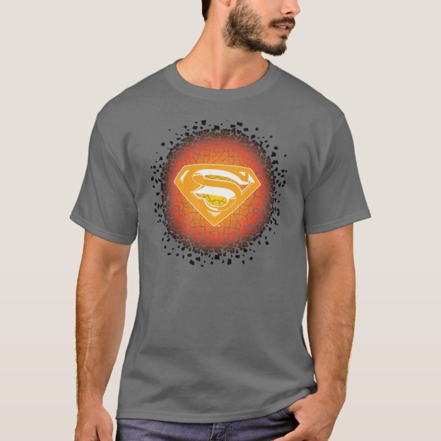 Superman Stylized | Logotyp för säcksäck T-shirt (Framsida)