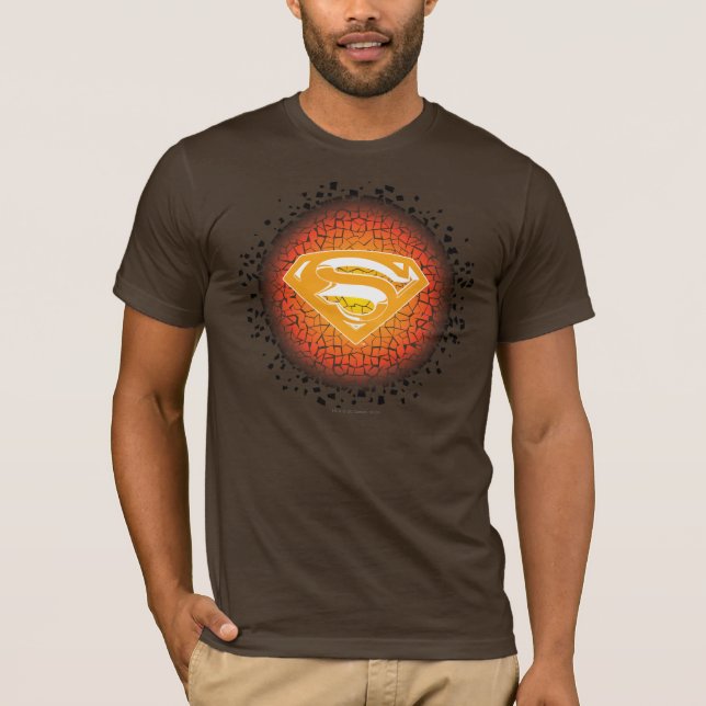 Superman Stylized | Logotyp för säcksäck T Shirt (Framsida)